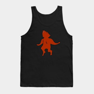 Red wolf Tank Top